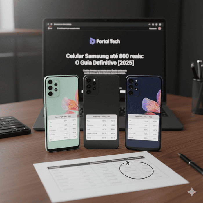 Melhores Celulares Samsung até 800 reais: O Guia Definitivo 2025
