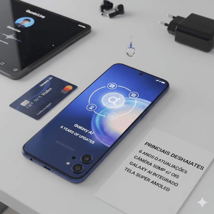 Samsung Galaxy A17: Análise Completa com IA e 6 anos de updates! Vale a pena?