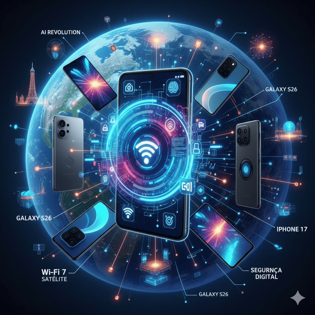 A Revolução Tecnológica de 2025: O Futuro Chegou com IA, Dobráveis e uma Nova Ordem no Mercado de Smartphones