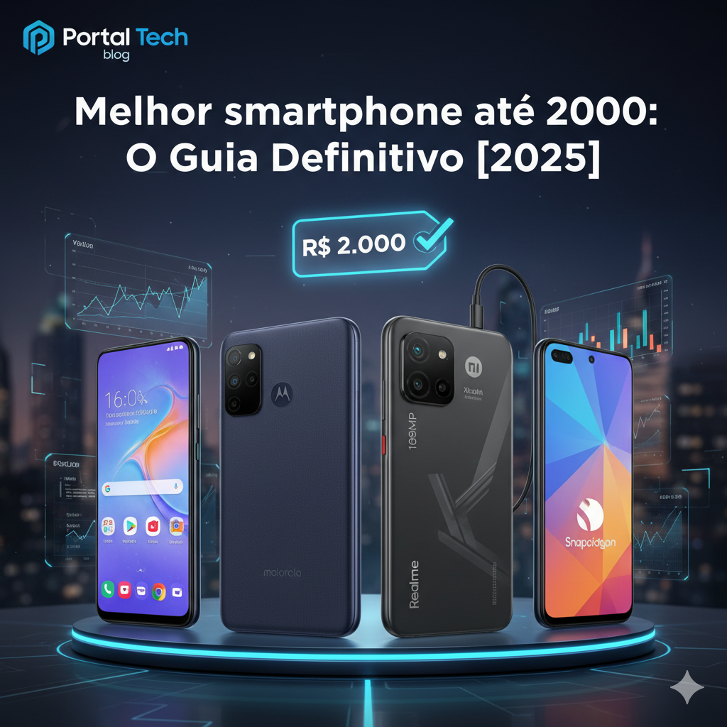Melhor smartphone até 2000: O Guia Definitivo [2025]
