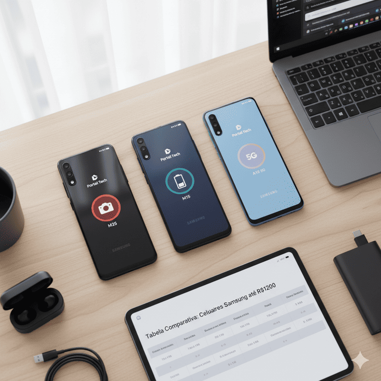 Celulares Samsung até 1200: O Guia Definitivo de 2025!