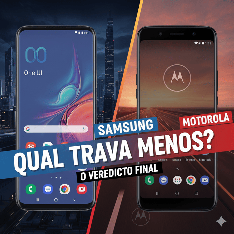 Qual Celular Trava Menos: Samsung ou Motorola? O Veredito Final.